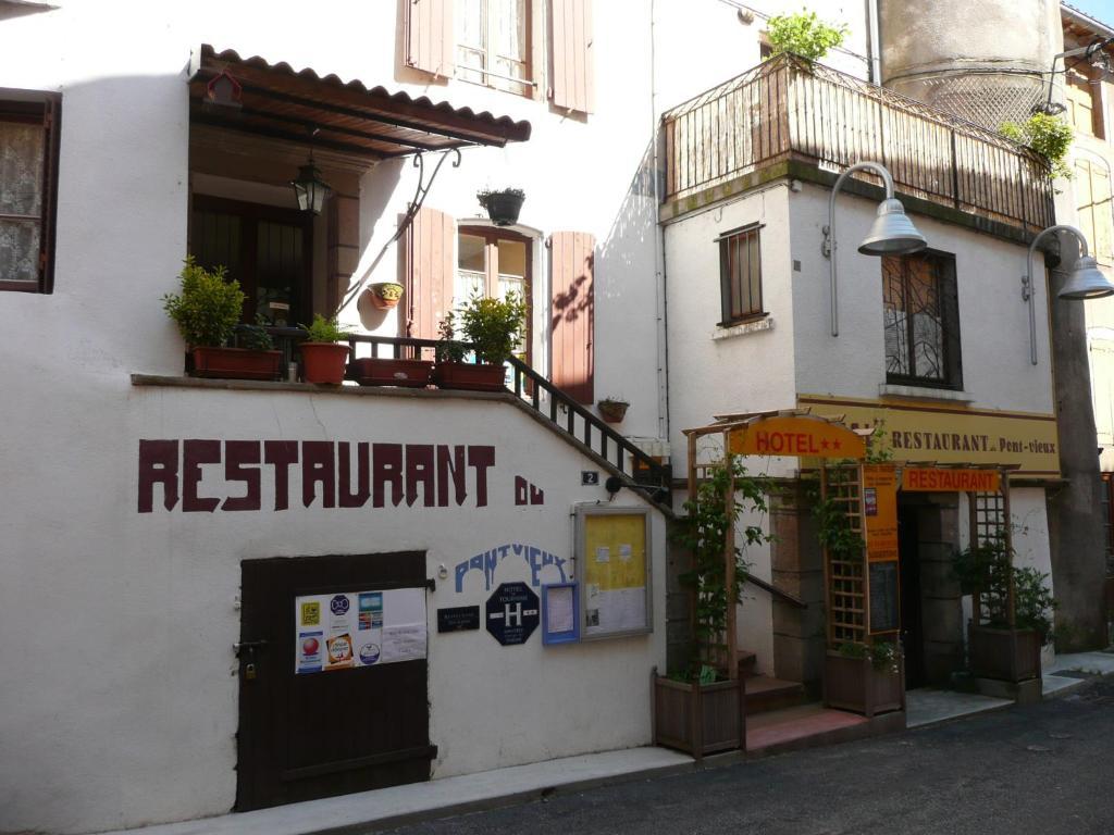 Hotel Restaurant Du Pont Vieux カマレ エクステリア 写真